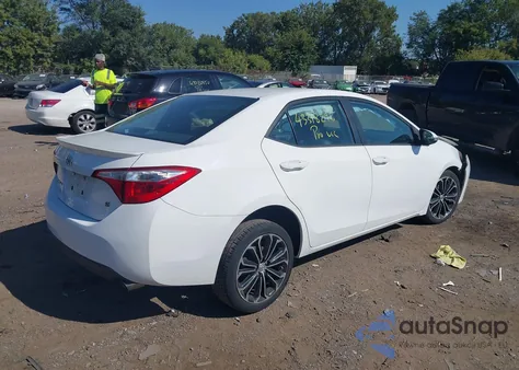 2014 Toyota Corolla L/Le/Le Pls/Prm/S/S Pls из США, поврежденный, VIN 2T1BURHE6EC202596